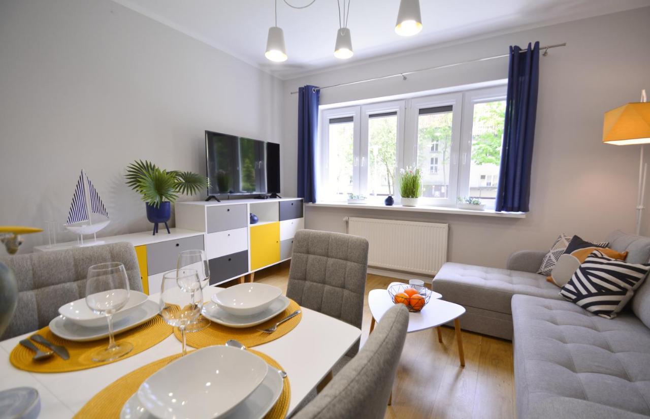 Sunset Apartments - Kapitanska - Plaza 500M Świnoujście Buitenkant foto